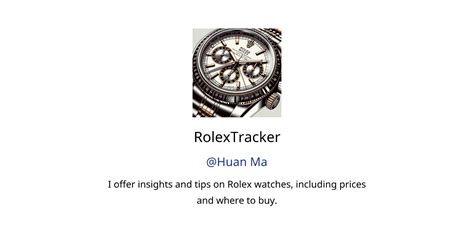 rolex tracker database.